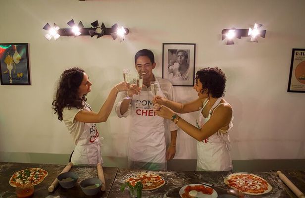 Rome Pizza Party Class with Spritz