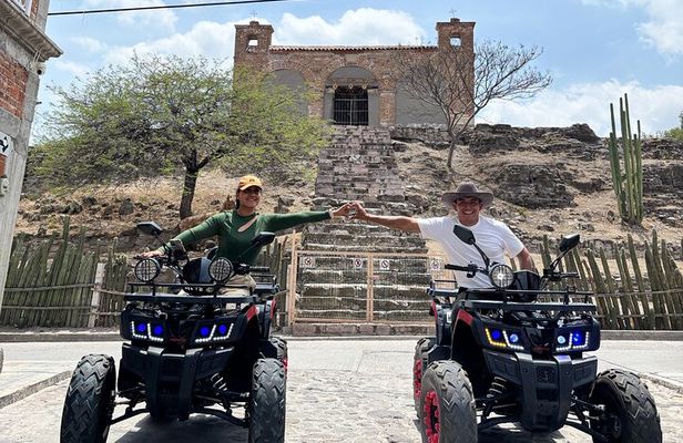 ATV or Quad Bike Tour in the Mountains and Caves of Mitla