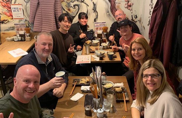 Shibuya Sky Night (Option) + Shibuya Conveyor Belt Sushi Tour