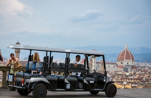 Florence Golf Cart Tour City Center and Piazzale Michelangelo