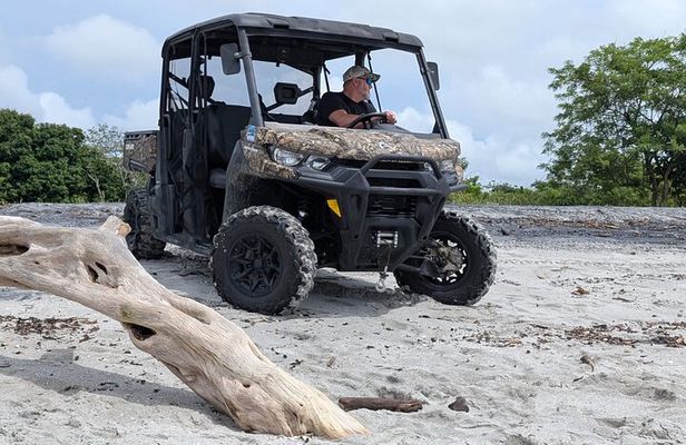 Panama City : ATV Jungle and Beach Adventure & Waterfall