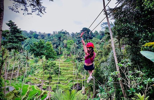 Bali Ubud Zipline and ATV Quad Bike Adventure
