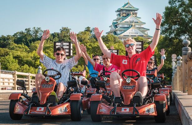 Osaka Castle 90min Go Karting Tour