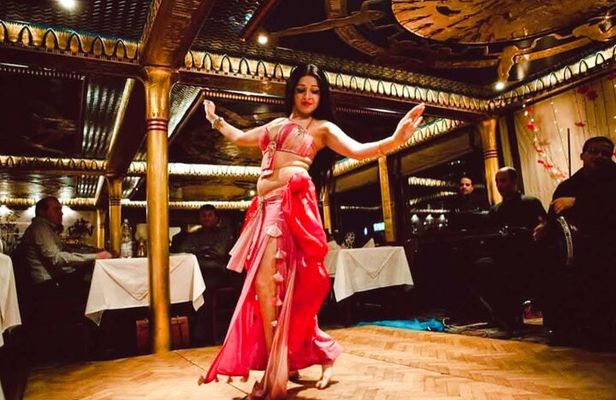 Cairo Luxury Nile Dinner Cruise with Open Buffet,Belly Dance Show