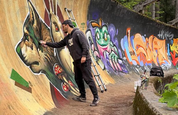 Spray Sarajevo: Graffiti Workshop at the Olympic Bobsleigh Track