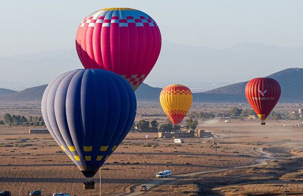 Hot Air Balloon Tour Over Marrakesh and Atlas Mountains