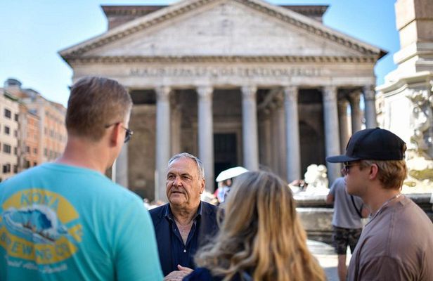 Walking Tour Rome with Navona, Piazza Di Spagna and Pantheon