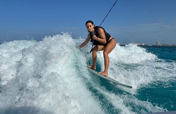 Wake Surfing Lessons & Snorkel Time in Crystal Blue Waters 1.5hr