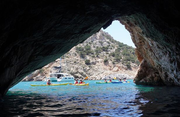 Rina Cave Half Day Sea Kayak Tour with Snorkeling