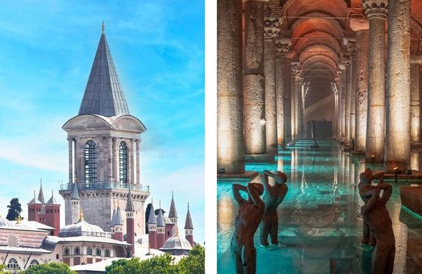 Istanbul Combo Topkapi Palace and Basilica Cistern