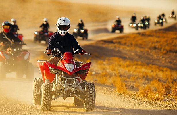 Marrakech: Camel ride & Quad Bike in Agafay Desert with Dinner