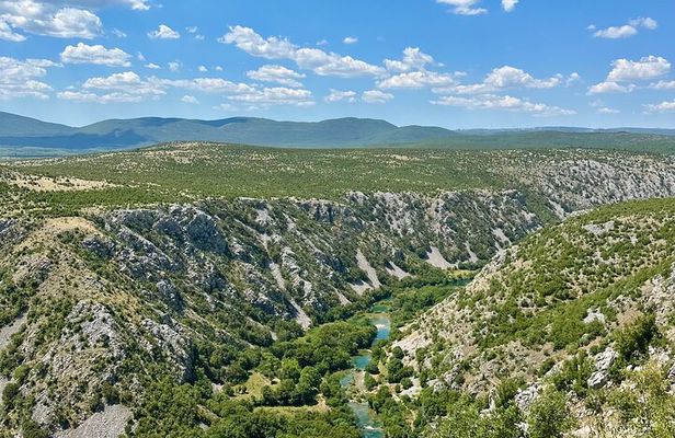 Hiking experience through untouched nature