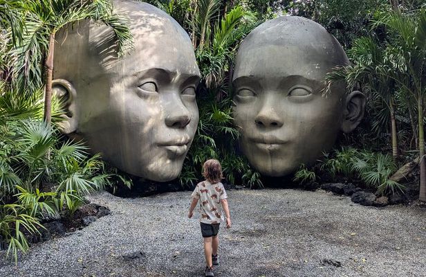 Tulum Instagram Giant Sculpture, Cenote Attik and Azulik Uh May
