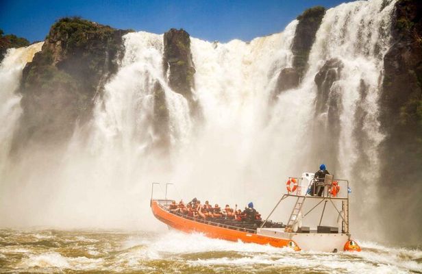 Iguazu Falls Brazil and Argentina with BOAT ADVENTURE
