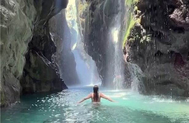 Jeep Tour to Kourtaliotiko Waterfalls, Preveli & Spili