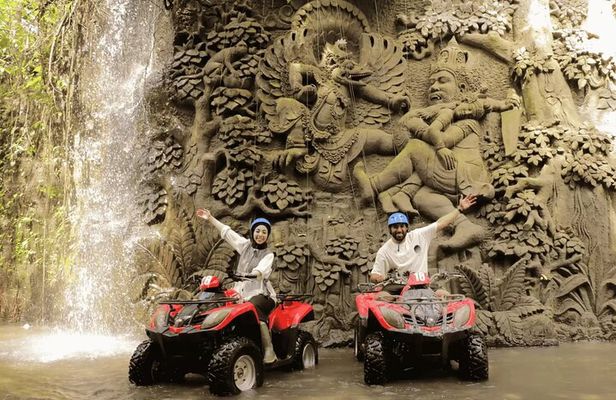 Ubud Full Day ATV Adventure with Rice Terrace and Temple Ritual