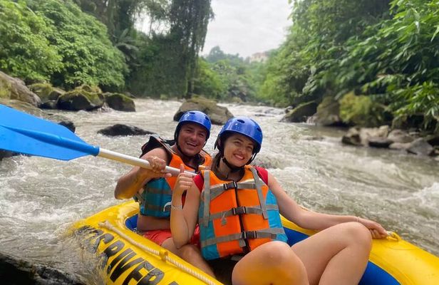 Ubud Full Day Tubing and Waterfall Experience with Rice Terraces