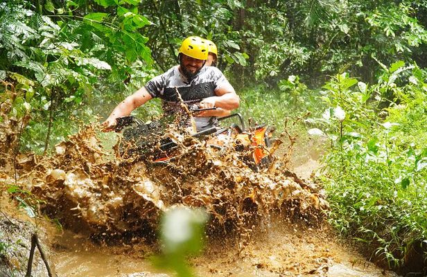 ATV Quad bike Adventure with Ubud Monkey Forest and Bali Swing