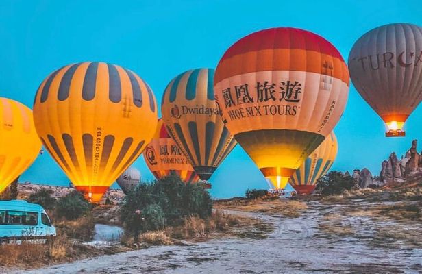 Cappadocia Sunrise Hot Air Balloon Flight with Transfers
