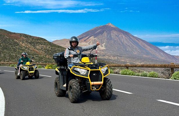 Puerto DE la Cruz : Live the Teide EN Quad – POR a.m. or Sunset