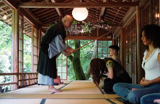 Kyoto Hidden Riverside Zen Mediation and Uji Matcha Experience