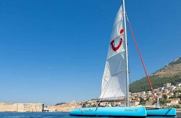 Dubrovnik Sunset Catamaran Cruise with drinks