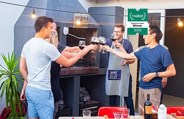 Authentic Rooftop Asado Experience with Argentine Wine Pairing