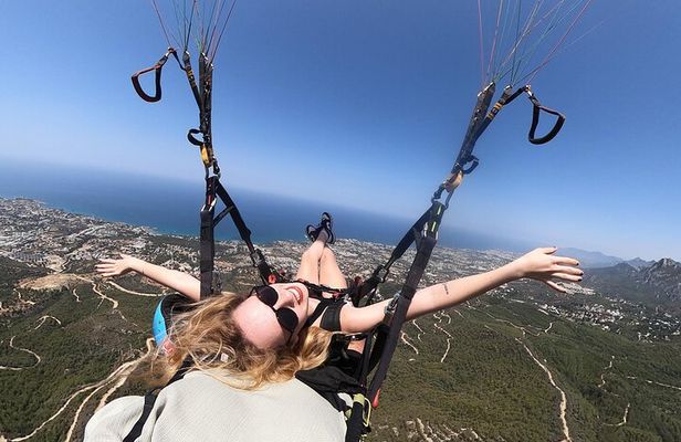 Paragliding Adventure Over Kyrenia