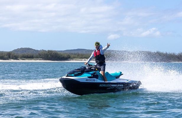 4 Hour Jetski Adventure from Brisbane to Moreton Bay