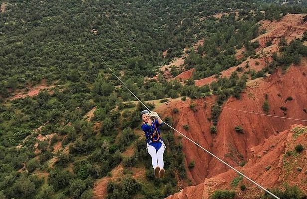Zipline Adventure in Atlas Mountains