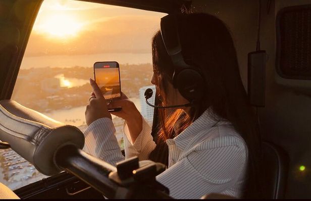 Miami Sunset Private Helicopter Flight