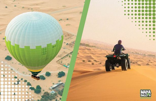  Hot Air Balloon Ride with Quad Bike Adventure in Dubai