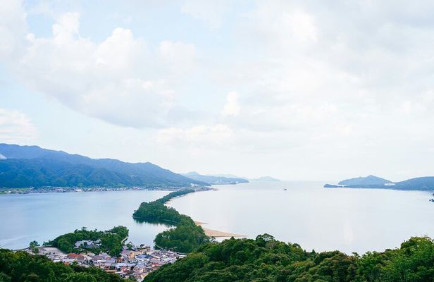 Kyoto's Coast Amanohashidate & Ine Funaya Day Tour with vehicle