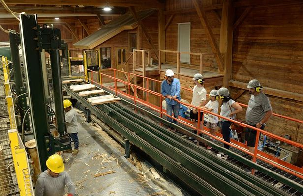 Wood Bat Mill Tour
