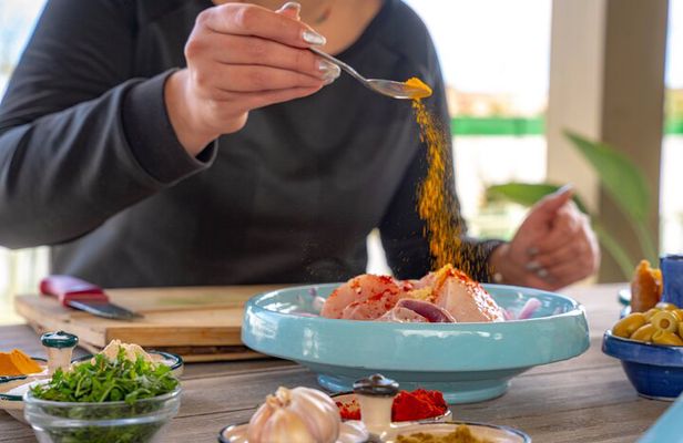 Traditional Moroccan cuisine in Essaouira – Sea and medina view