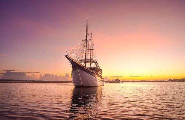 Sunset Sailboat Dinner Cruise & Private Ubud highlights.