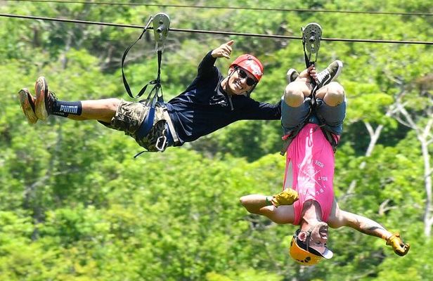 Ubud Zip-Line Adventure, Rice Terrace & ATV Quad Bike