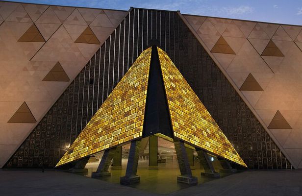 Alexandria Port Pyramids of Giza and Grand Museum
