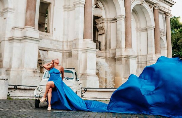 Rome Fiat 500 Tour With Photoshoot