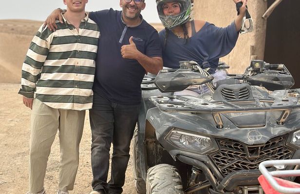 Désert d'Agafay : Dîner + Spectacle avec Quad