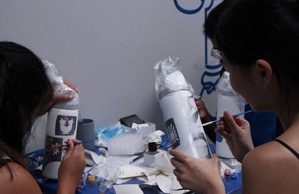 Signature Tumbler Customization Painting Experience