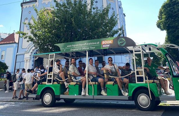 Bratislava Hop-On Hop-Off Electric Bus - Full day ticket