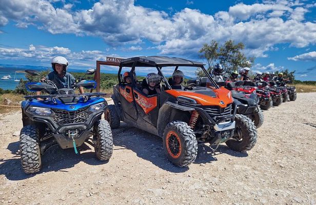 Cape Kamenjak Quad Safari 2.5h – Cliff Jump & Safari Bar