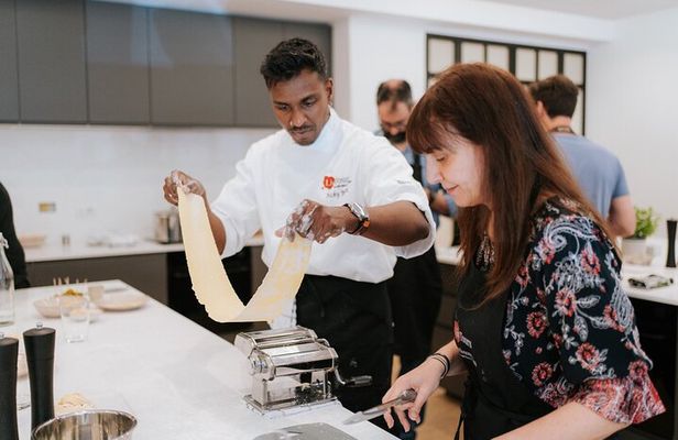 Pasta & Tiramisù Semi-Private Cooking Class with a MasterChef