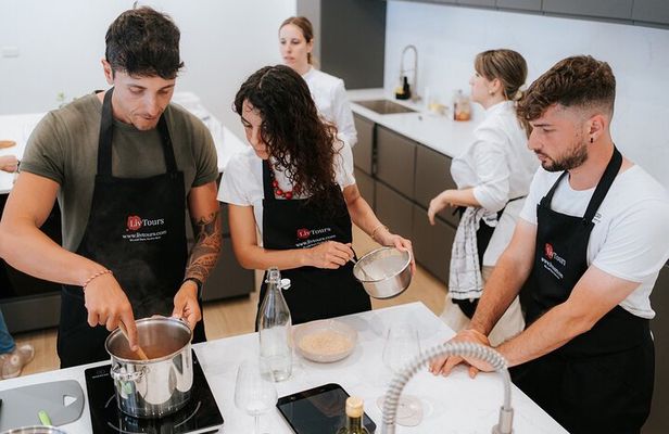 Semi Private Pizza Making Class with Wine and Focaccia and Suppli