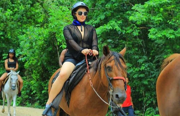 Cancun Mayan Pass: ATV, Cenote, Zipline, Transportation & Horses