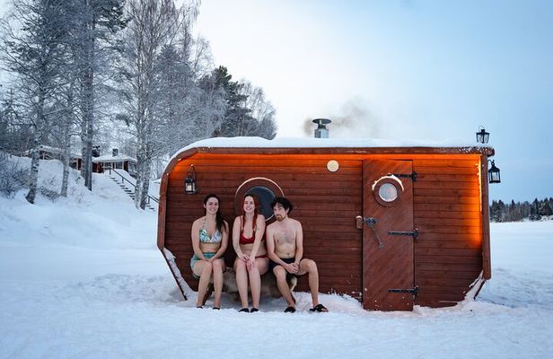 Unique Sauna on Ice Experience in Rovaniemi