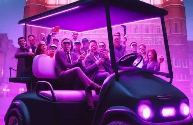 Gdansk No Limit Beer City Tour Sightseeing by Buggy Golf Cart