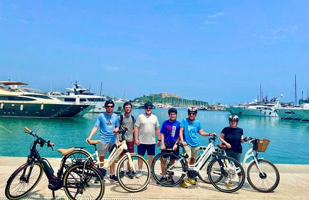E-bike Tour Antibes & St-Paul-de-Vence: riviera gems & parks