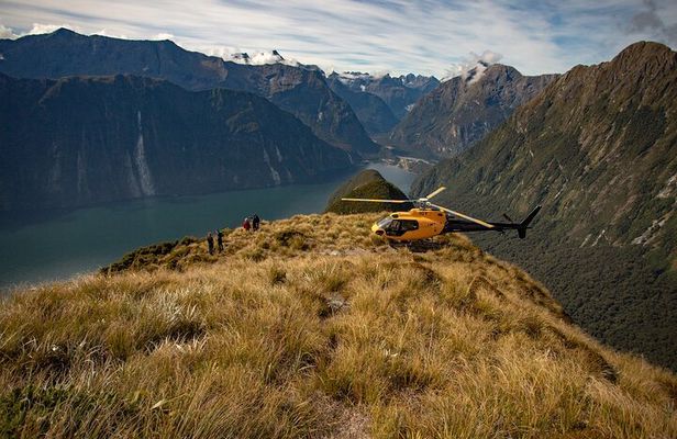 Milford Sound Earnslaw Burn Helicopter Tour from Queenstown